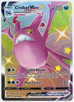 Crobat VMAX SWSH099 Sword & Shield Promo Holo Pokemon - Image 1