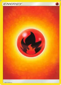 Fire Energy - Sun & Moon - Pokemon TCG - 2017 - Image 1
