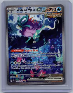 WALKING WAKE EX 205/162 TEMPORAL FORCES POKEMON HOLO NM/M - Image 1