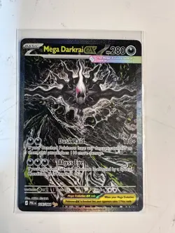 Mega Darkrai EX 116/084 Pitch Black SIR English Pokemon - Image 3