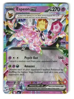 Espeon ex 034/131 Holo Double Rare Prismatic Evolutions Pokemon NM - Image 1