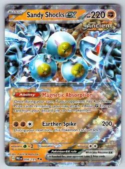 Sandy Shocks ex 056/131 Holo Double Rare Prismatic Evolutions Pokemon Near Mint - Image 1