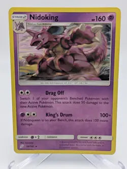 💥 Nidoking (59/181) Rare SM9 SM - Team Up Pokemon TCG - Image 1
