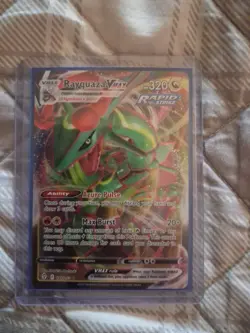Pokemon Rayquaza VMAX 111/203 Evolving Skies Sword & Shield ULTRA RARE - Image 1