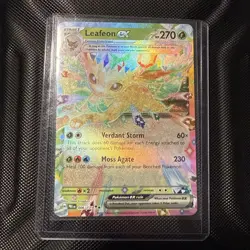 2025 Pokemon Prismatic Evolutions Leafeon ex 006/131 - Image 1