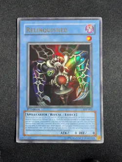 Yugioh - Relinquished SDP-001 1st Edition Ultra Rare MP - Image 1