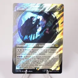 Frodo Saurons Bane Surge Foil Showcase Tales of Middle Earth LoTR MTG NM - Image 1