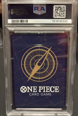Bandai Yamato OP01-121 Romance Dawn Secret Rare Foil Alternate Art PSA 9 One Pi… - Image 2