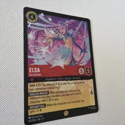 Elsa Ice Artisan 123/204 - Disney Lorcana Winterspell - Legendary - Non Foil - Image 3
