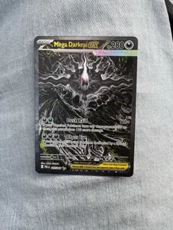 Mega Darkrai EX 116/084 Pitch Black Special Illustration Rare Pokemon Card NM - Image 1