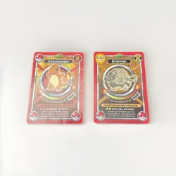 Pokemon Battle Stadium Graveler and Charmander Card Thinkchip 2000 - Image 1