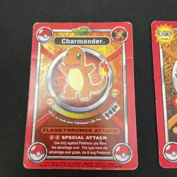 Pokemon Battle Stadium Graveler and Charmander Card Thinkchip 2000 - Image 2