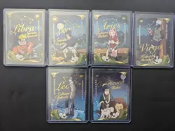 Kayou Naruto Cards MR Set Haku Sakura Kakashi Sasuke Zabuza HEAVEN Scroll 1 - Image 1