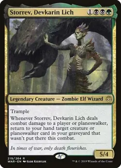 1x Storrev, Devkarin Lich NM Eng MTG - War of the Spark - Image 1