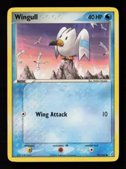 Wingull 70/100 Crystal Guardians Pokemon Card -B9 - Image 1