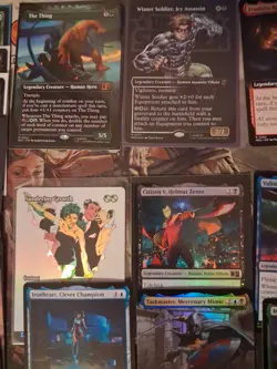 Magic The Gathering 50 Card Lot. Lots Of Marvel Super Heroes. Mythic/ Rares Only - Image 2