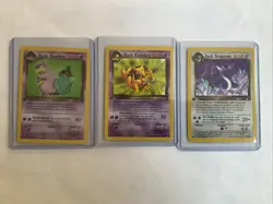 Nine Team Rocket First Edition Pokemon Cards - Image 3