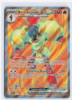 Armarouge ex - Promo SV: Scarlet & Violet Promo Cards 125 NM - Image 1