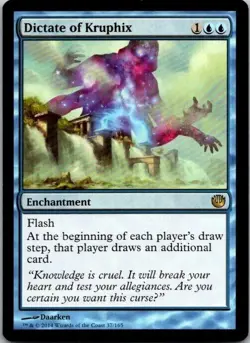 MTG - 4 x Dictate of Kruphix - Playset 4x x4 - Journey into Nyx Regular NM - Image 1