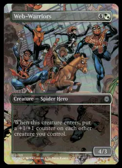 Web-Warriors (Borderless) Marvel's Spider-Man Foil - Image 1