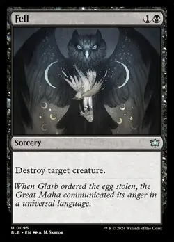 Fell NonFoil Bloomburrow 95 NM MTG - Image 1
