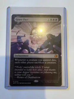 Grave Pact Wilds of Eldraine: Enchanting Tales WOT 0029 Magic The Gathering NM - Image 1