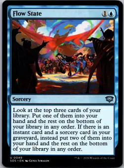 Flow State 49 Uncommon Secrets of Strixhaven Magic: The Gathering Near Mint - Image 1