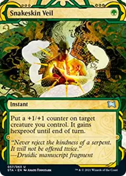 NM - Snakeskin Veil [STA - 57] Strixhaven: Mystical Archive - Image 1