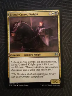 mtg blood-cursed knight magic origins - Image 1