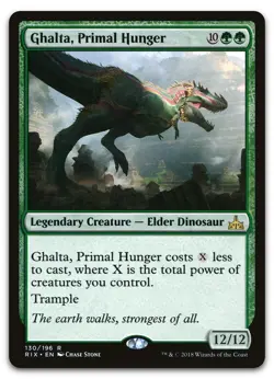 Ghalta, Primal Hunger #130 (NM) Rivals of Ixalan RIX Magic MTG - Image 1