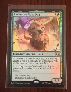Lucky the Pizza Dog Commander: Marvel Super Heroes Foil - Image 1