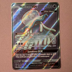 Nihilego GX Full Art 103/111 Sm-Crimson Invasion Ultra Rare Holo ENG - Image 1