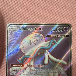 Nihilego GX Full Art 103/111 Sm-Crimson Invasion Ultra Rare Holo ENG - Image 4