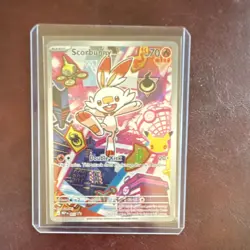 Nintendo Pokemon TCG English MPE Holo 3 Card Lot Grookey Sobble Scorbunny - Image 2