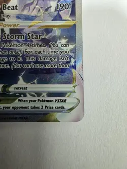 Pokemon TCG Zeraora VSTAR GG43/GG70 Crown Zenith Full Art Holo Ultra Rare 2023 - Image 4