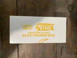 *SEALED* Pokemon Center Brilliant Stars ETB Set with Target Clear Case - Image 5