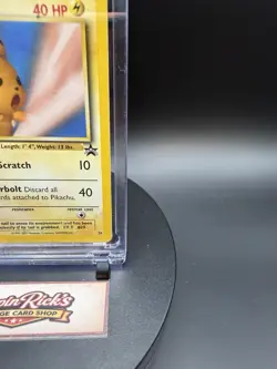 2001 Pokemon WOTC Black Star Promo Pikachu #26 Vintage Promo Card Nintendo - Image 4