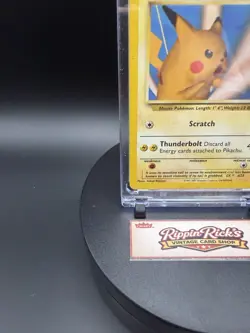 2001 Pokemon WOTC Black Star Promo Pikachu #26 Vintage Promo Card Nintendo - Image 5