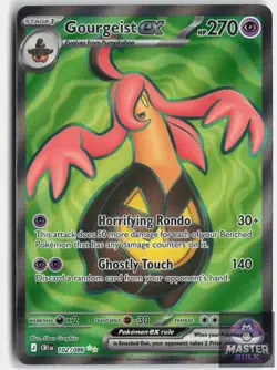 Gourgeist ex 102/086 Ultra Rare Chaos Rising Pokemon Holo Near Mint - Image 1