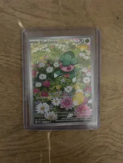 The Pokemon Company Fomantis 085/084 Paldean Fates Full Art Holo Rare 2024 - Image 1
