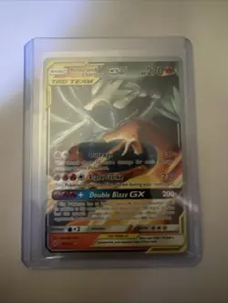 Pokemon TCG Reshiram & Charizard GX World Champions League Promo NM - Image 1