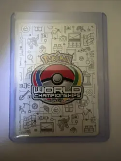 Pokemon TCG Reshiram & Charizard GX World Champions League Promo NM - Image 2