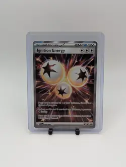 Pokemon TCG Ultra Rare Trainer Ignition Energy 124/094 Phantasmal Flames - Image 1