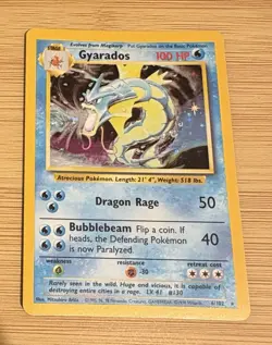 Gyarados - 6/102 - Base Set - Holo Rare - MP | POKEMON - Image 1