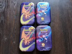 Pokemon Kanto Power Mini Tins x2 L24 + x2 H24 - Image 1