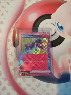Pokemon TCG Hero's Cape 152/162 ACE SPEC Rare Holo English 2024 SV05 - Image 1
