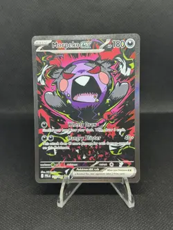 Pokemon TCG Morpeko ex Ultra Rare Full Art Holo 117/084 Pitch Black EN - Image 1