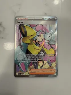 2023 Pokemon SV Paldea Evolved Iono Ultra Rare #254/193 - Image 1