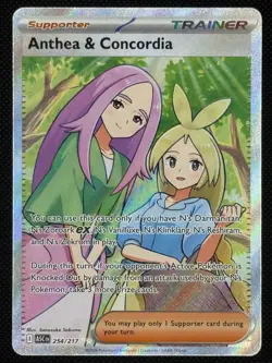 Anthea & Concordia 254/217 Ultra Rare Ascended Heroes Holo Near Mint - Image 1