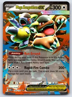 Mega Kangaskhan ex 104/132 Pokemon Mega Evolution Holo NM/LP - Image 1